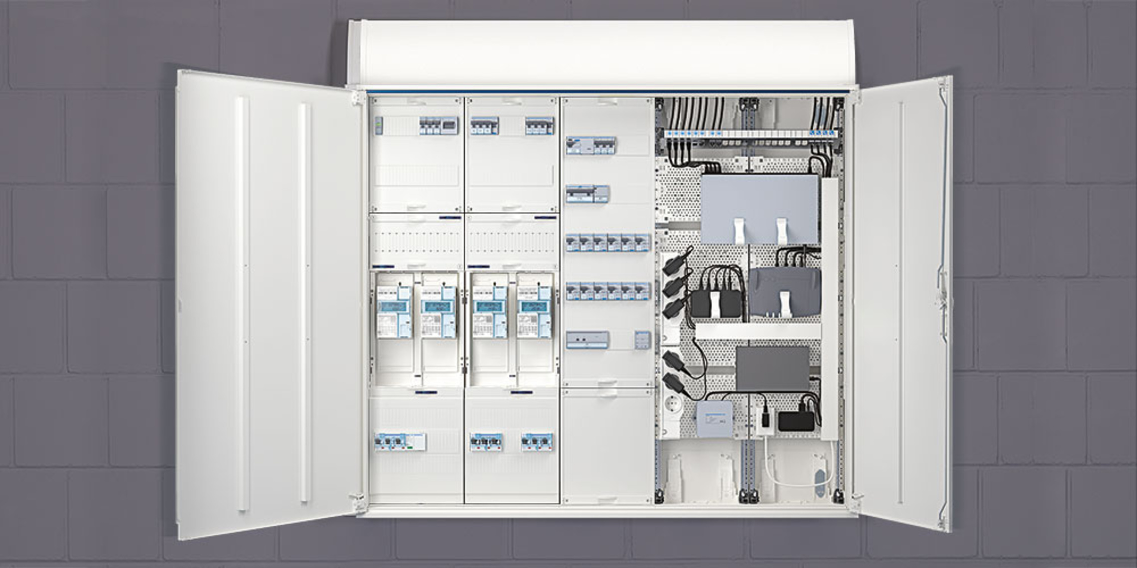 Technikzentrale bei Pickel Elektro- und Sanitär GmbH in Leutershausen